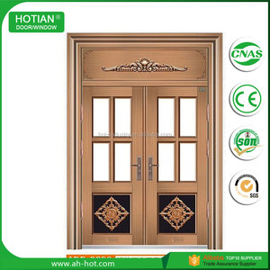 Puerta <span class=keywords><strong>de</strong></span> Entrada <span class=keywords><strong>de</strong></span> Acero con Insertos <span class=keywords><strong>de</strong></span> Vidrio Ovalados <span class=keywords><strong>de</strong></span> Lujo, <span class=keywords><strong>Diseño</strong></span> <span class=keywords><strong>de</strong></span> Alta Calidad - Product Image 5