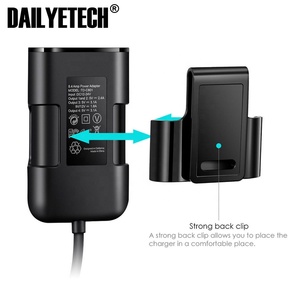 Đa Cổng <span class=keywords><strong>USB</strong></span> QC 3.0 Ghế Sau Clip Xe Mở Rộng Bộ Sạc Dây Cáp Dài Cho Iphone Phía Sau Lại Seat Xe Nhanh Chóng phụ trách Bộ Chuyển Đổi - Product Image 4