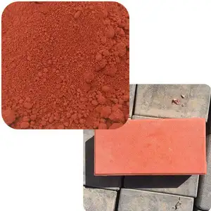 De alta pureza sintético de óxido de hierro para hormigón y pintura (pigmento de óxido de hierro rojo 130a)