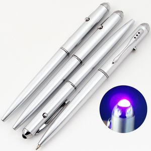 Promotionnel magique polyvalent invisible encre stylo en métal avec la lumière uv - Product Image 1