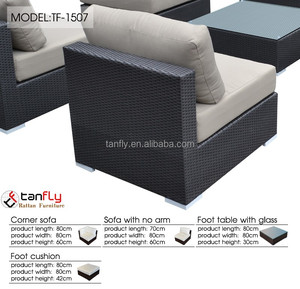 Ensembles <span class=keywords><strong>de</strong></span> <span class=keywords><strong>jardin</strong></span> extérieurs exclusifs en poly <span class=keywords><strong>rotin</strong></span> Meubles <span class=keywords><strong>de</strong></span> canapé sectionnels pour patio <span class=keywords><strong>de</strong></span> loisirs - Product Image 5