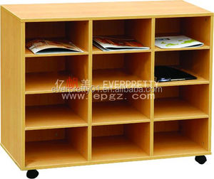 Librero de madera De Plástico Estante de La Estantería - Product Image 3