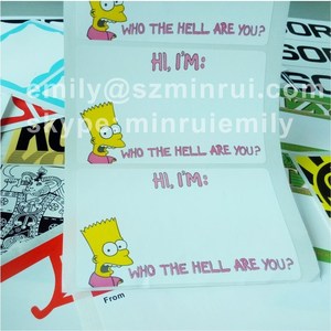 Tùy Chỉnh Xin Chào Tên Tôi Là Vỏ Trứng Graffiti Dán In Ấn, Tùy Chỉnh Cá Nhân Riêng Vinyl Vỏ Trứng Sticker - Product Image 5