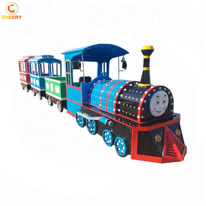 Llegada de un nuevo recinto <span class=keywords><strong>ferial</strong></span> los niños equipo de juegos de parque de atracciones turísticas sin caminos tren - Product Image 3