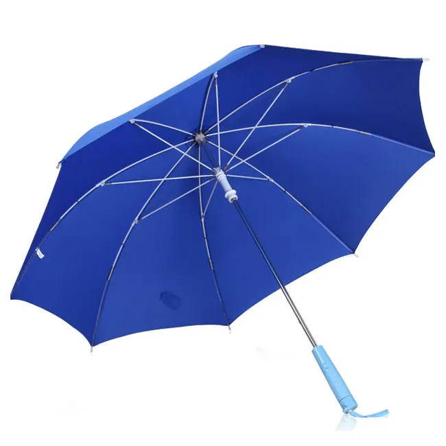 Parapluie lumineux LED à poignée droite personnalisé de haute qualité pour les cadeaux d'affaires et la publicité