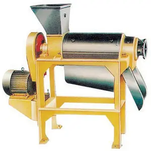 Spiral Advancing Extrusion Fruit Juice Extractor Machine