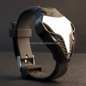 Fabriek Direct Fashion Custom Mode Led Snakehead Vorm Originaliteit Persoonlijkheid Horloges Man Horloges
