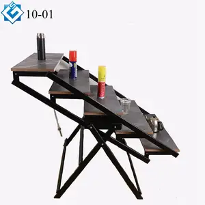 2018 Diy Hardware Fitting Metal Convertible Console Table Bookshelf Space Saving Mechanism With Locking System