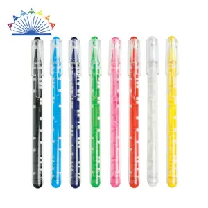 Toy Promotion Novelty Puzzle Labyrinth Game Custom Logo Plastic Funny Maze Ball Pen For Child