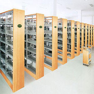 Compacteur mobile en acier utilisé par <span class=keywords><strong>bibliothèque</strong></span> d'école certifiée CE / ISO de Nanjing Victory - Product Image 3