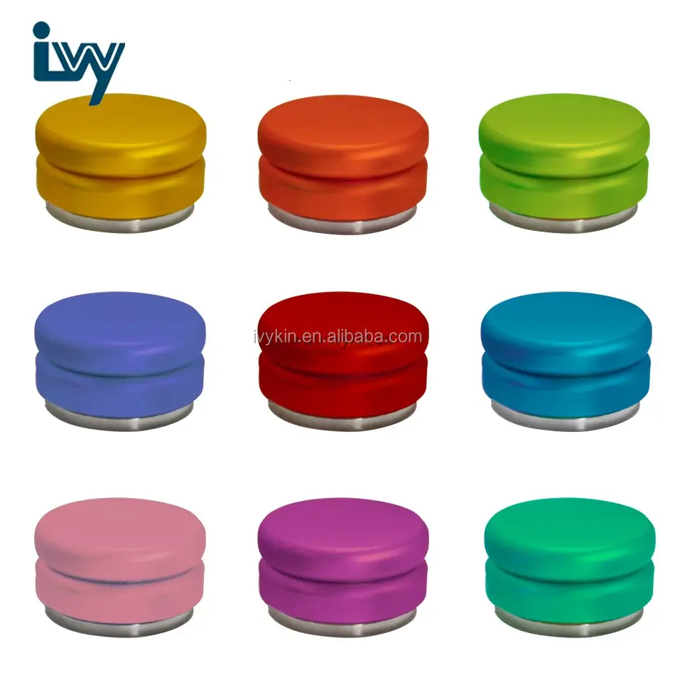 Ferramentas para barista macaron tamper, prendedor de café espresso suavizante