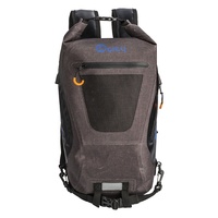 Mochila impermeable de PVC para motocicleta, bolso impermeable de PVC para viaje al aire libre