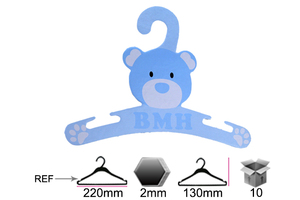 <span class=keywords><strong>Cintre</strong></span> en carton spécial pour vêtements de bébé, 10 pièces - Product Image 2