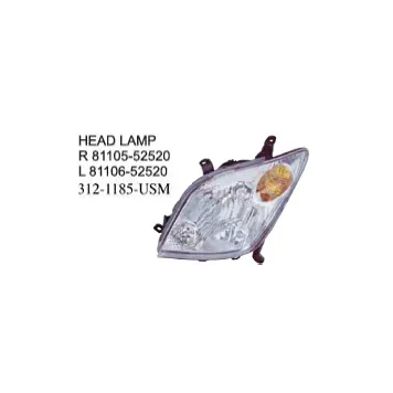 FOR TOYOTA XA 05' Auto auto kopf lampe