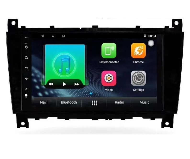 XinYoo新到着AndroidナビゲーションCar PlayerためMeredes Benz GクラスCLK W209 VCarラジオプレーヤーCar DVD Player