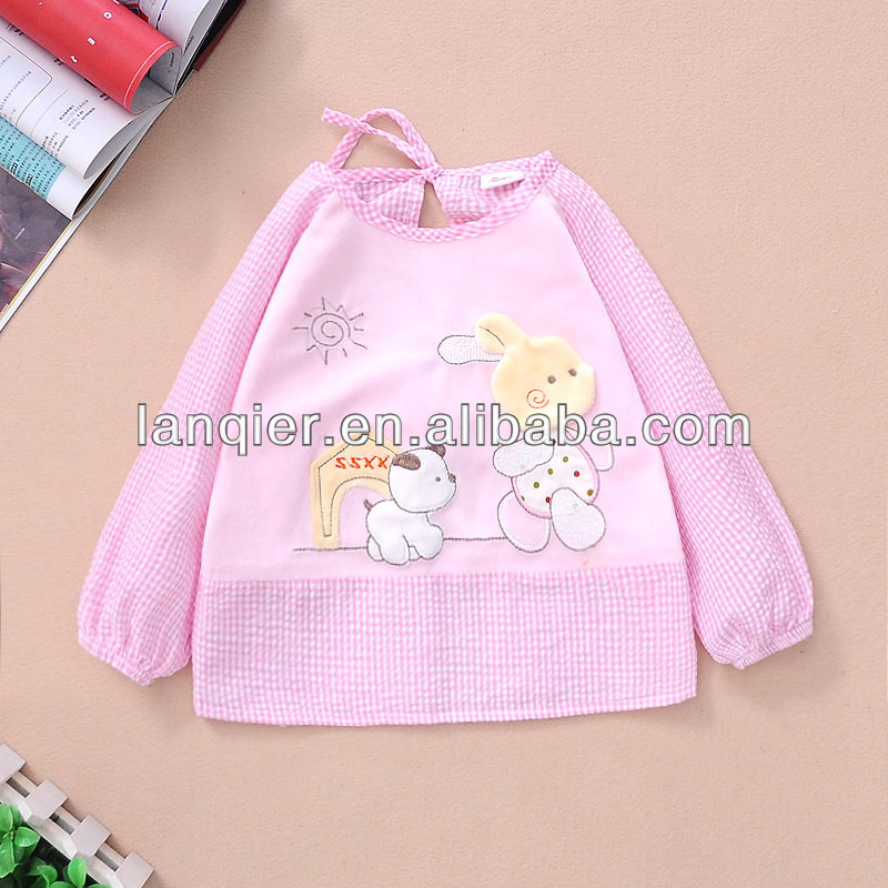 водонепроницаемый и рукавами ребенка нагрудники/большой ребенка нагрудники