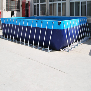 <span class=keywords><strong>Piscine</strong></span> gonflable carrée à cadre en acier de grande taille, bassin à vendre, livraison gratuite - Product Image 6