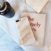 Lovebay — coque souple à motif de pierre de marbre pour iPhone, étui de téléphone portable en TPU, pour iPhone 6, 7, 8 plus, X, vente en gros, 2018