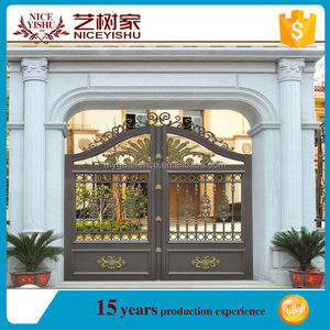 Indio casa últimos diseños <span class=keywords><strong>de</strong></span> la puerta principal y automático casa diseños <span class=keywords><strong>de</strong></span> la puerta principal <span class=keywords><strong>de</strong></span> aluminio fundido - Product Image 4