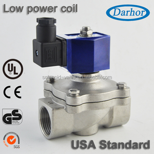 Latón normalmente cerrado/abierto 2 way aire válvula solenoide $ number V CA <span class=keywords><strong>110</strong></span> V 220 V - Product Image 5