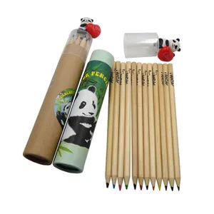 มืออาชีพ12สีดินสอ Lapices กล่องบรรจุศิลปินวาดดินสอสีไม้