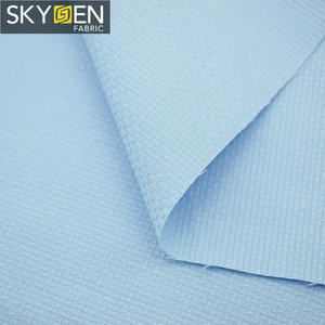 Vải áo sơ mi Skygen thiết kế mới, chất liệu mềm mại, màu trơn, 100% cotton, dệt dobby - Product Image 3