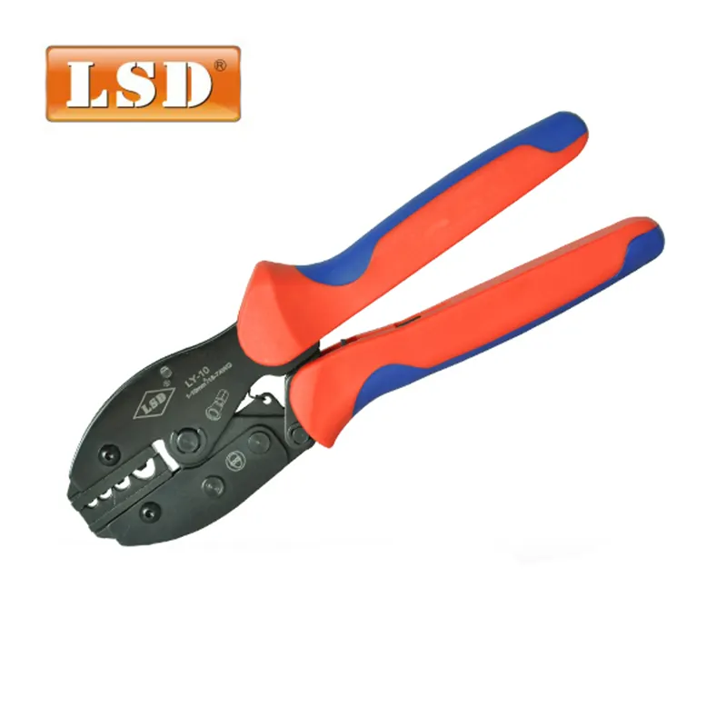 LSD marke hand crimper LY-10 für 1-10mm2 nicht-isolierte anschlüsse crimpen werkzeug rohr crimpen werkzeuge