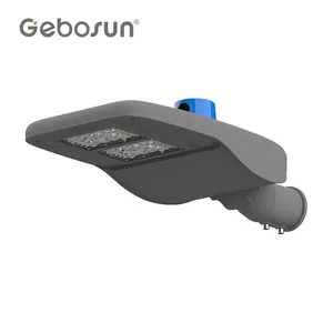 GEBOSUN yüksek parlaklık smd su geçirmez ip65 açık fotosel sensörü 60w 90w LED sokak lambası fiyat