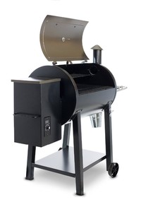 Barbecue à granulés professionnel électrique <span class=keywords><strong>Traeger</strong></span>, fumoir à granulés, chariot électrique en acier inoxydable, chariot pour fût à huile - Product Image 4