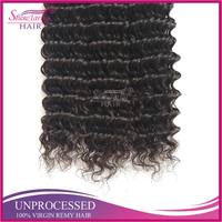 Vente en gros de distributeurs de cheveux humains Produit capillaire à vagues profondes à importer en Afrique du Sud Paquet de cheveux pour femmes noires