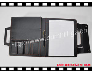 Funda de cuero multifunción para documentos, bolso de mensajero para tableta, carpeta de archivos de cuero para hombre de negocios - Product Image 4