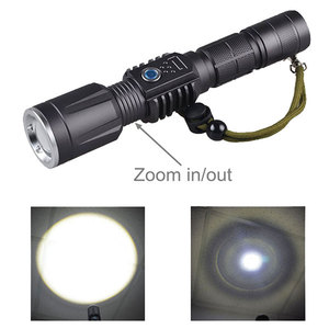 <span class=keywords><strong>Surefire</strong></span> USB Torcia Elettrica Ricaricabile Zoomable Tattica della torcia Impermeabile Della Torcia Ha Condotto La Torcia Elettrica - Product Image 2