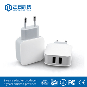 12 W 2.4A 2 Port USB Mur <span class=keywords><strong>Chargeur</strong></span> de Voyage <span class=keywords><strong>Adaptateur</strong></span> <span class=keywords><strong>secteur</strong></span> Universel pour 95% Appareils Numériques - Product Image 6