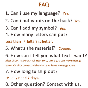 SJ Anello Nome Personalizzato per Gli Uomini e Le Donne Personalizzati Inciso Il Nome di Fatti A Mano Anello Regolabile Anello di Cerimonia Nuziale - Product Image 6