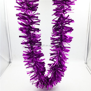 De Navidad al aire libre de cable color mezclado oropel garland - Product Image 4