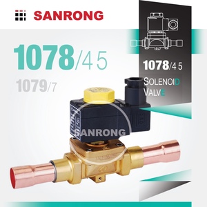 Électrovanne en laiton avec bobine de 24v/220v AC, pièces de réfrigération à haute qualité, pour réfrigérateur, congélateur et chambre <span class=keywords><strong>froide</strong></span> - Product Image 3