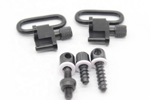 1 inch chiến thuật nhanh chóng có thể tháo rời Sling xoay Stud gắn kết với hạt kim loại và 3 ốc vít - Product Image 4