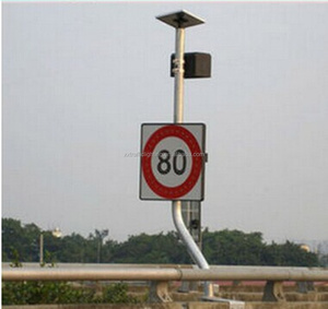 Velocidad del coche LED solar tráfico detector <span class=keywords><strong>de</strong></span> radar LED señal <span class=keywords><strong>de</strong></span> velocidad - Product Image 3