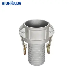 Aluminium flexible camlock fitting Hose Connector Irrigation Coupling Quick Connector