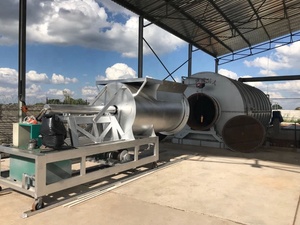 Usine de pyrolyse en Thaïlande, équipement de pyrolyse de pneus usagés de 5 TPD pour produire du carburant - Product Image 6