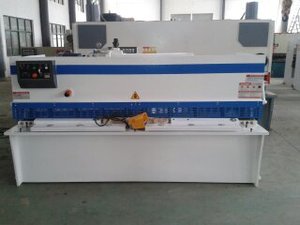Bomba hidráulica Rexroth QC12Y/K 16x4000 Cizalla hidráulica de viga oscilante Nc, máquina cortadora de hierro usada, acero CNC CE 15 16 - Product Image 2