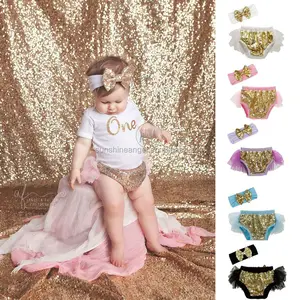 New Bé Gái PP Quần Short 0-2 Y Cotton Nhà Máy Ren Tã Bìa Baby Bloomers