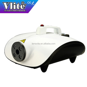 Máquina de Burbujas de Humo LED para Efectos Escénicos, 950W C9, con Control Remoto Inalámbrico y Tanque de 0.5L, para Eventos y Fiestas - Product Image 1
