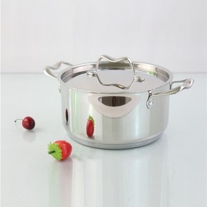 Thép không gỉ Chứng Khoán nồi nhiệm vụ nặng nề cảm ứng nấu ăn nồi cho súp không dính dày dưới lớn <span class=keywords><strong>stockpot</strong></span> sâu đồ nấu nướng cho đóng hộp - Product Image 5