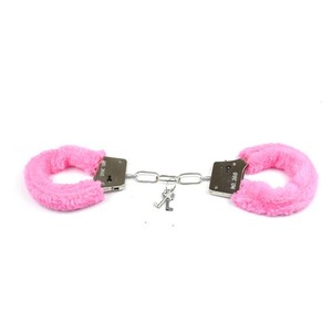 Sexy Slavenring En Enkelmanchetten Met Bont-Donzige Handboeien Om Spelplezier En Intieme Seksproducten Te Beteugelen - Product Image 6