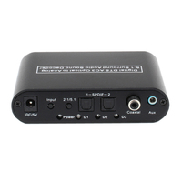 AC3 equipo de Audio sonido decodificador Digital estéreo 5,1 convertidor de decodificador de Audio LPCM a 5,1 de salida analógica de 2,1