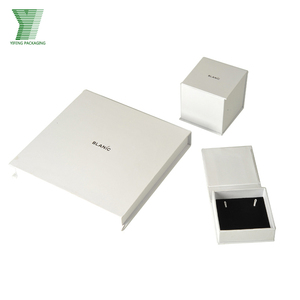 Ingrosso gioielli di lusso custom scatola <span class=keywords><strong>regalo</strong></span> ciondolo portachiavi orecchini <span class=keywords><strong>coppia</strong></span> anelli di cartone portagioie con inserto in schiuma - Product Image 5