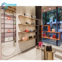Présentoir Mural Haut de Gamme pour Sacs à Main, Étagère d'Exposition Vitrine de Sacs pour Dames
