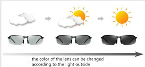 Kính Nhìn Ban Đêm Chống Chói Phân Cực Photochromic, Kính Thay Đổi Màu Chuyển Đổi Kính Lái Xe Kính Râm - Product Image 2