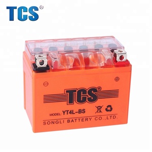 TCS marka 12N4 AH motosiklet pil YT4L-BS - Product Image 2